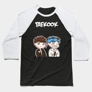 BTS Taekook flower Baseball T-Shirt